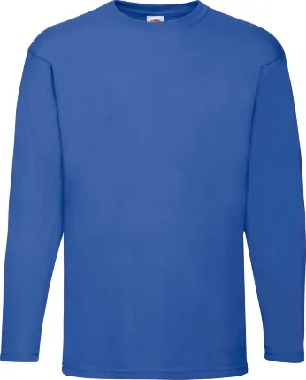 Футболка з довгим рукавом Fruit of the Loom Valueweight Long Sleeve